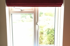 Fitting of pleated blind