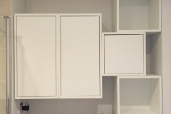 Creative bathroom unit arrangement